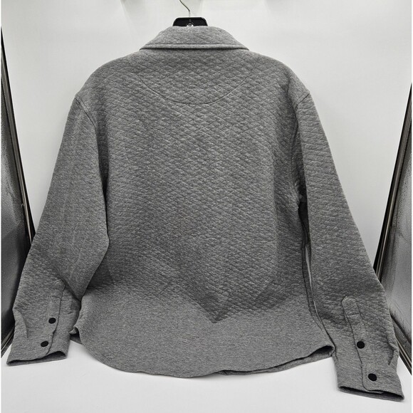 New Cloudveil Medium Quilted Snap-button Shirt/Jacket with Pockets - Retail $200 - Picture 3 of 12